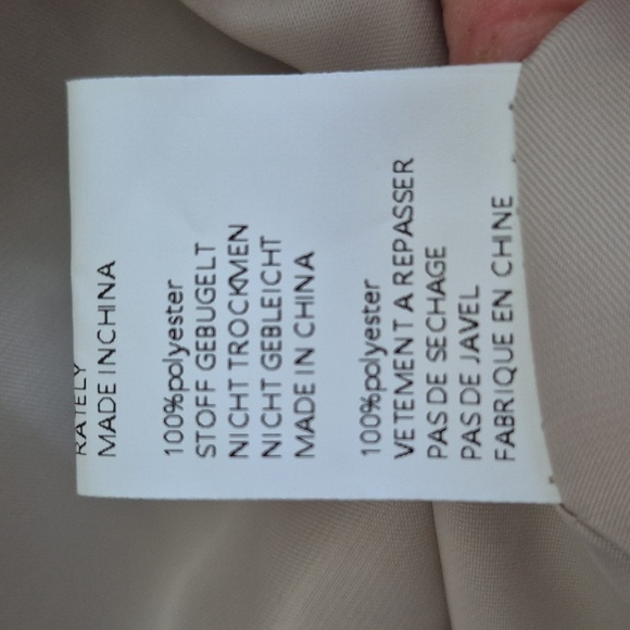 AMOLI  Plaid Teddy Jacket Polyester Plush Faux Fur Size S Great Condition - Picture 15 of 15